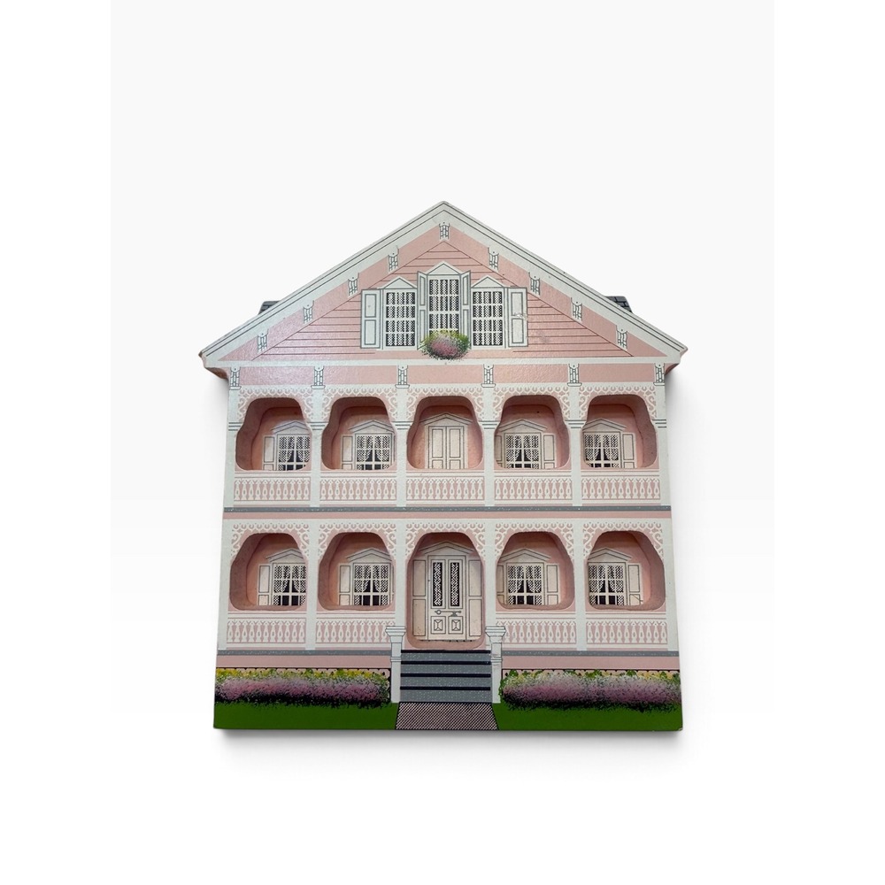 Shelia's Collectibles 1995 Illingsworth Gingerbread House Key West Florida Wood